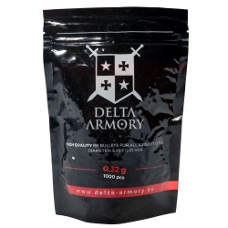 BB Delta Armory 0,32g 1000ks Biele